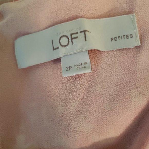 LOFT Floral Print Dress - Picture 5 of 5